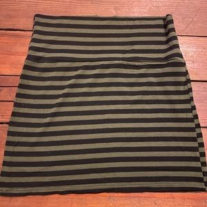 Women’s Striped Mini Skirt